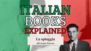 La Spiaggia di Cesare Pavese  Italian Books Explained 1  WITH SUBS [upl. by Primalia678]