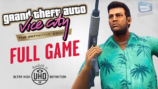 GTA Vice City The Definitive Edition  Full Game Walkthrough in 4K [upl. by Rosenstein208]