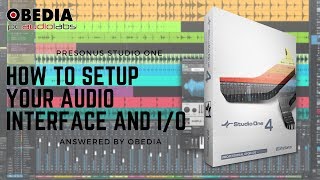 Studio One 4  How to Setup your Audio Device [upl. by Annazor331]