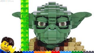 LEGO Star Wars large scale Yoda review 75255 [upl. by Nnyluqcaj]