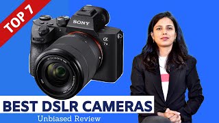 ✅ Top 6 Best DSLR Cameras in India With Price  DSLR Camera Review and Comparison [upl. by Ian]