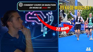 Courir Un Marathon SUB 3H30 Avec ChatGPT  Une Vidéo Riche en Émotions [upl. by Londoner]