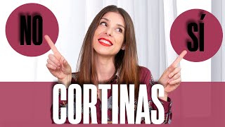 CORTINAS 📣 Te REVELO todo la VERDAD sobre ellas  DISEÑO de INTERIORES  MiriamMimesis [upl. by Nahsor711]