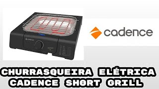 Churrasqueira Elétrica Cadence Short Grill [upl. by Aidaas]