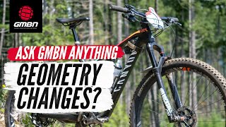 Will Reducing Fork Travel Affect Bike Handling  AskGMBN Anything About Mountain Biking [upl. by Alleinad]