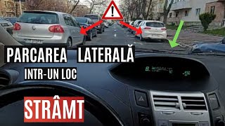 Școala De ȘoferiParcarea laterală cu spatele între două mașini Ep 1  repere și sfaturi [upl. by Ertemed]