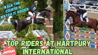 EVENTING AT HARTPURY 4  Watch top riders jump cross country [upl. by Tamanaha591]