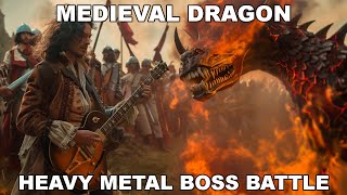 Medieval Dragon 🎵 Epic Heavy Metal amp Warrior Chants  Castle Siege Soundtrack [upl. by Coward335]