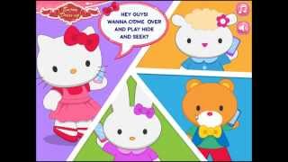 Hello Kitty Video Game  Hello Kitty Hide And Seek  Cutezeecom [upl. by Morgun]