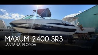 SOLD Used 2007 Maxum 2400 SR3 in Lantana Florida [upl. by Aerbas876]