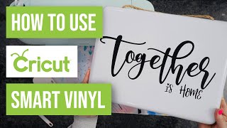 ✨ How To Use Cricut Smart Vinyl Permanent with your Joy Explore amp Maker 😁 [upl. by Aisel]