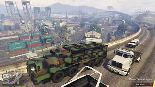 GTA 5 Vận Chuyển Xe Tên Lửa Phòng không Hiện Đại Nhất Và Sức Mạnh Của Nó [upl. by Desdee959]