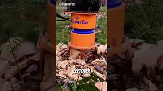 This AWESOME Attachment Can Remove Stumps In seconds STUMP machine satisfying [upl. by Wylde]