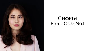 Chopin Etude Op25 No1  Annique Göttler [upl. by Pyotr]