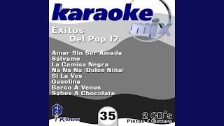 La Camisa Negra Karaoke Version [upl. by Onstad]