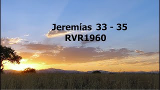 La Biblia hablada  Jeremias 33  35 [upl. by Viole]