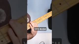 🔴Rush  YYZ BASS Intro cover 2024 rifftober2024 [upl. by Seth294]