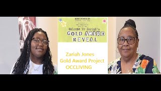 Zariah Jones Gold Award Project OCCLIVING [upl. by Urana]