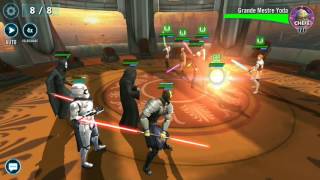 SWGOH Brasil  Simplificado  Evento Locais de Poder Places of Power [upl. by Aerdnod888]