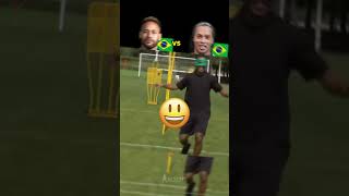 Neymar VS Ronaldinho 🥶⚽ [upl. by Earvin]