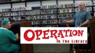 PLAYING OPERATION IN THE LIBRARY PRANK  Funny public prank  Re upload [upl. by Oemac]