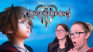 KINGDOM HEARTS III – Opening Movie Trailer – REACTION [upl. by Oicnoel]