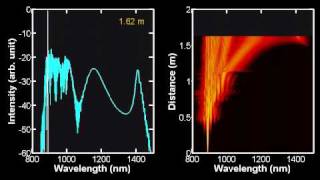 Supercontinuum generation in a fiber having two zero dispersion wavelengths [upl. by Hindorff]