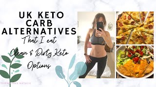 UK KETO CARB ALTERNATIVES Bread Pasta Wraps Rice Pizza Crisps amp More  Low Carb in the UK [upl. by Aramoy]