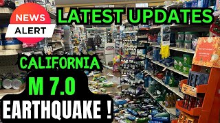 Major California Earthquake  new Details and Videos [upl. by Egidius]