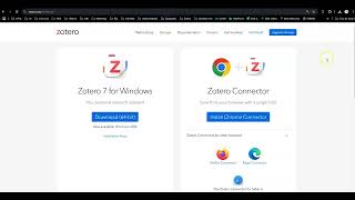 Zotero  comment linstaller [upl. by Pressman598]