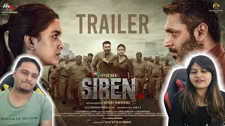 Siren  Official Trailer  Jayam Ravi Keerthy Suresh  GV Prakash Kumar [upl. by Settera]