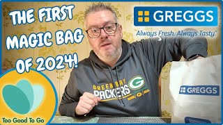 My first GREGGS Too Good To Go Bag of 2024  Saving Food Waste while saving MONEY [upl. by Buxton]