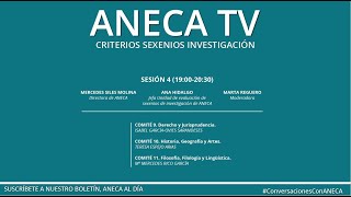 Criterios Sexenios Investigación 2022 Comités 9 10 11  SESIÓN 4 [upl. by Nauqyaj]