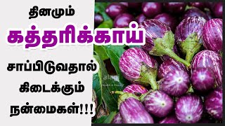 கத்தரிக்காய் மருத்துவ பயன்கள் Top 10 Health Benefits of Brinjal Tamil  Eggplant Benefits in Tamil [upl. by Edrei]