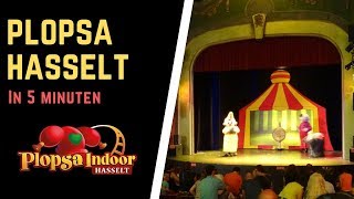 Plopsaland indoor Hasselt in 5 minuten [upl. by Aerdied]