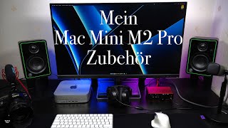 Mein Mac Mini M2 Pro Zubehör  YouTube Studio 4K Deutsch [upl. by Moses]