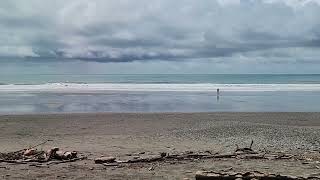 dominical costa rica endless beach with absolutely no people [upl. by Goldman338]