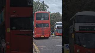 DW458 departing Abbey Wood Road for Thamesmead  LT129 to Bromley North [upl. by Nairda]