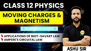 Class 12 Physics  Moving Charges and Magnetism  Applications of Biot  Savart Law  Ashu Sir [upl. by Nordna]