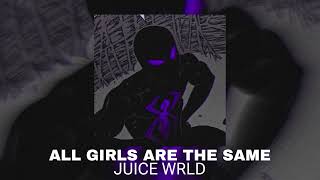 JUICE WRLDALL GIRLS ARE THE SAMEspeed up juicewrld rap sad musica viral parati [upl. by Lanni]