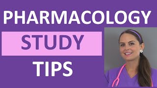 How to Study for Pharmacology in Nursing School [upl. by Suravaj]