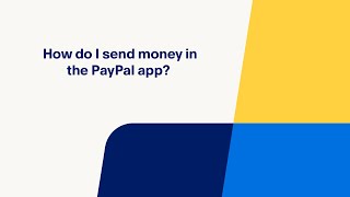 How Do I Send Money in the PayPal App [upl. by Ahsilrae]