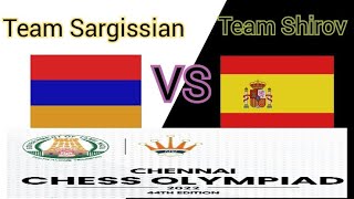 Team Armenia vs Team Spain  2022 Chess Olympiad  Complete games [upl. by Grey631]