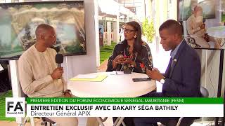 FESM 2024  Entretien exclusif avec Bakary Sega BATHILY DG de l’APIX [upl. by Doi]