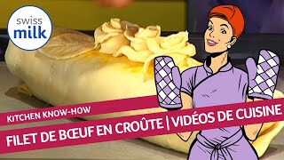 Comment faire un filet de bœuf Wellington  Vidéo de cuisine  Swissmilk 2010 [upl. by Tupler]