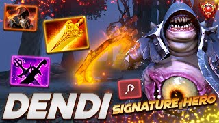 Dendi Pudge Signature  Dota 2 Pro Gameplay Watch amp Learn [upl. by Saberhagen409]