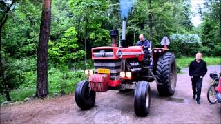 Massey Ferguson 1150 with new exhaust beforeafter [upl. by Steiner]