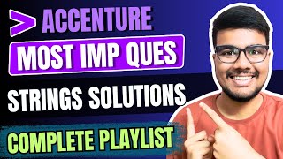 Most Asked Strings Questions in Accenture [upl. by Aalst]