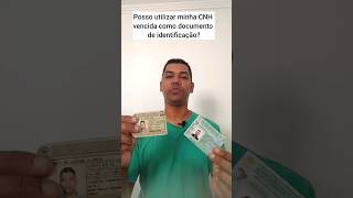 cnh detrans Posso utilizar minha CNH vencida [upl. by Enitsenre5]