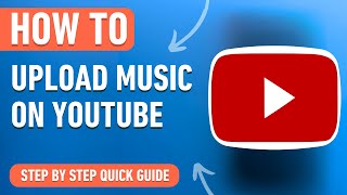 How to Upload Music to Youtube 2024 Easy Tutorial [upl. by Polky]